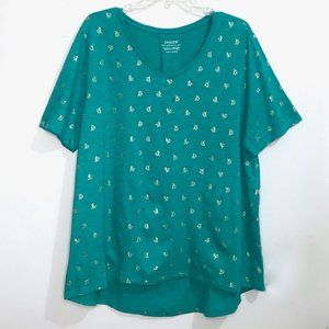 Chico's The Ultimate Tee Short Sleeve Chico's sz 3 / XL